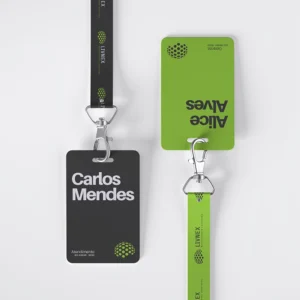 Crachá + Cordão Personalizado
