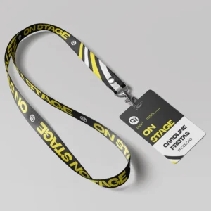 Credencial para Evento + Cordão Personalizado